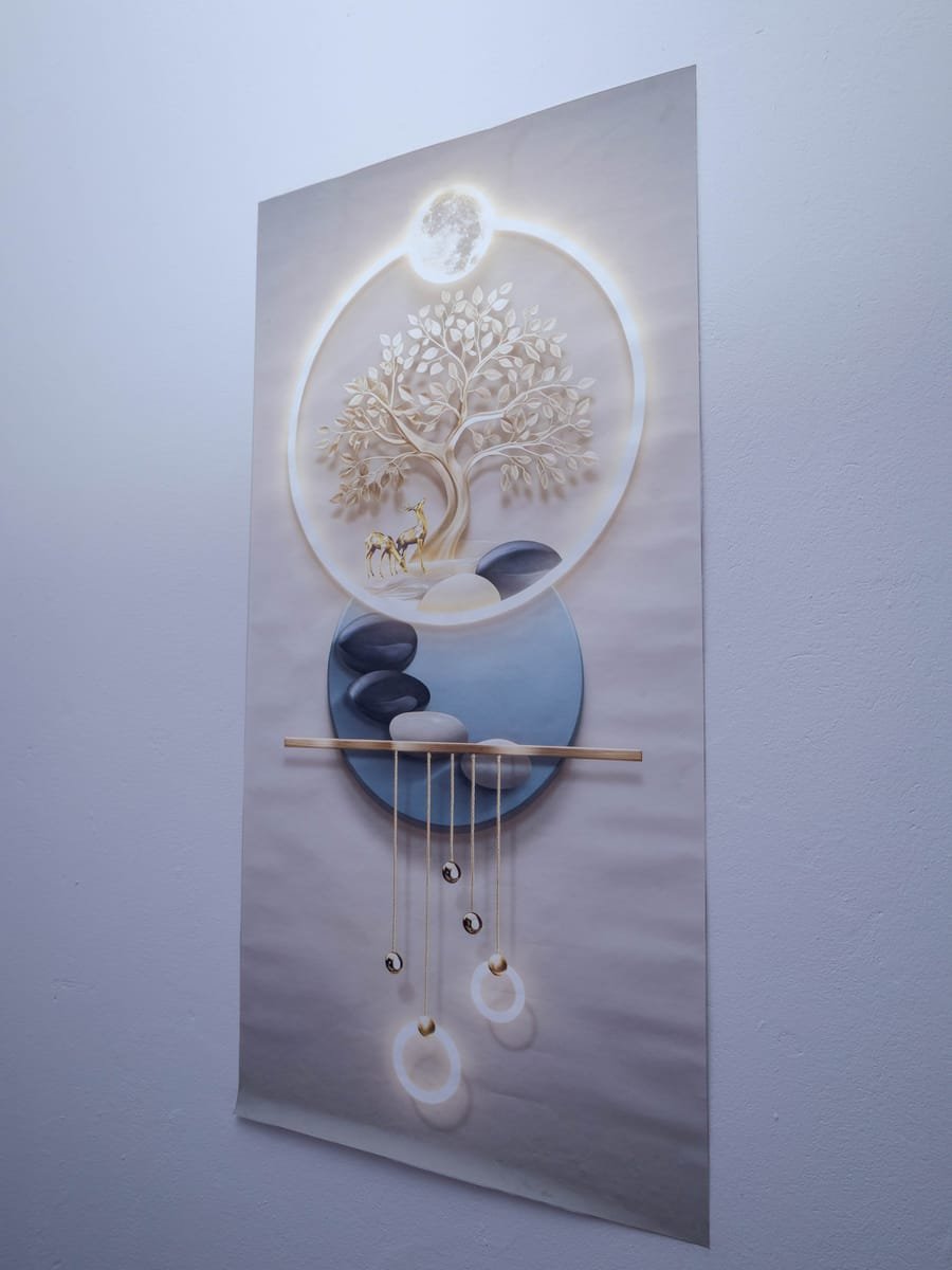 Wall art in the treatment room