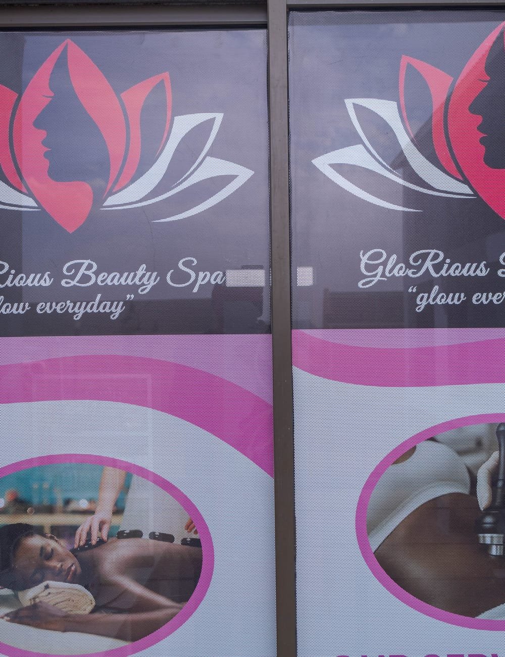 Glorious Beauty Spa shopfront at NRH Mall, Maseru